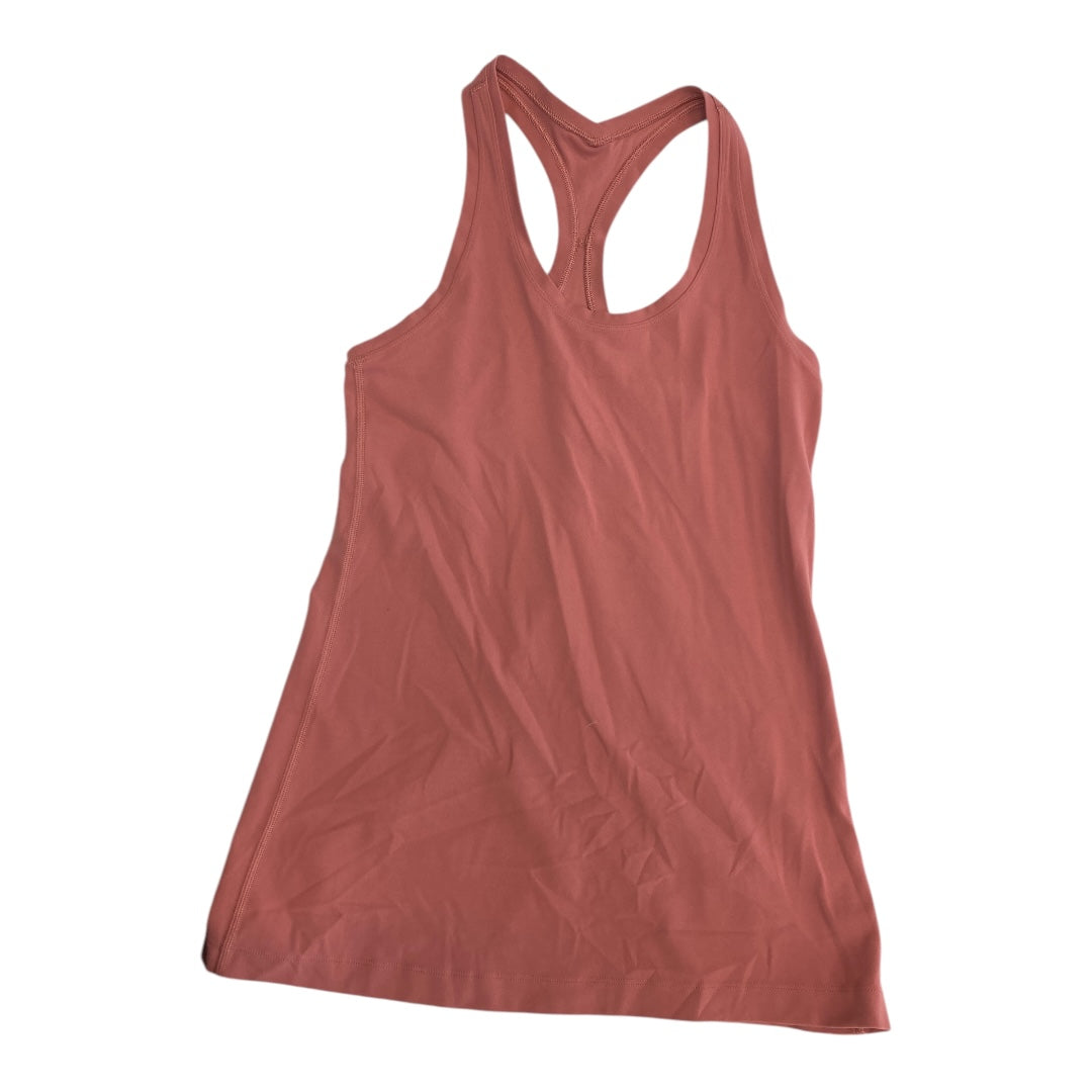 Athletic Tank Top By Lululemon In Pink, Size:M