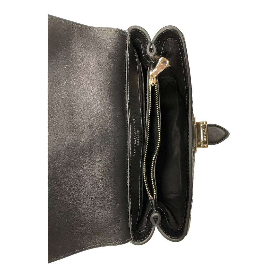 Handbag Designer By ASPINAL OF LONDON In Black, Size:Medium