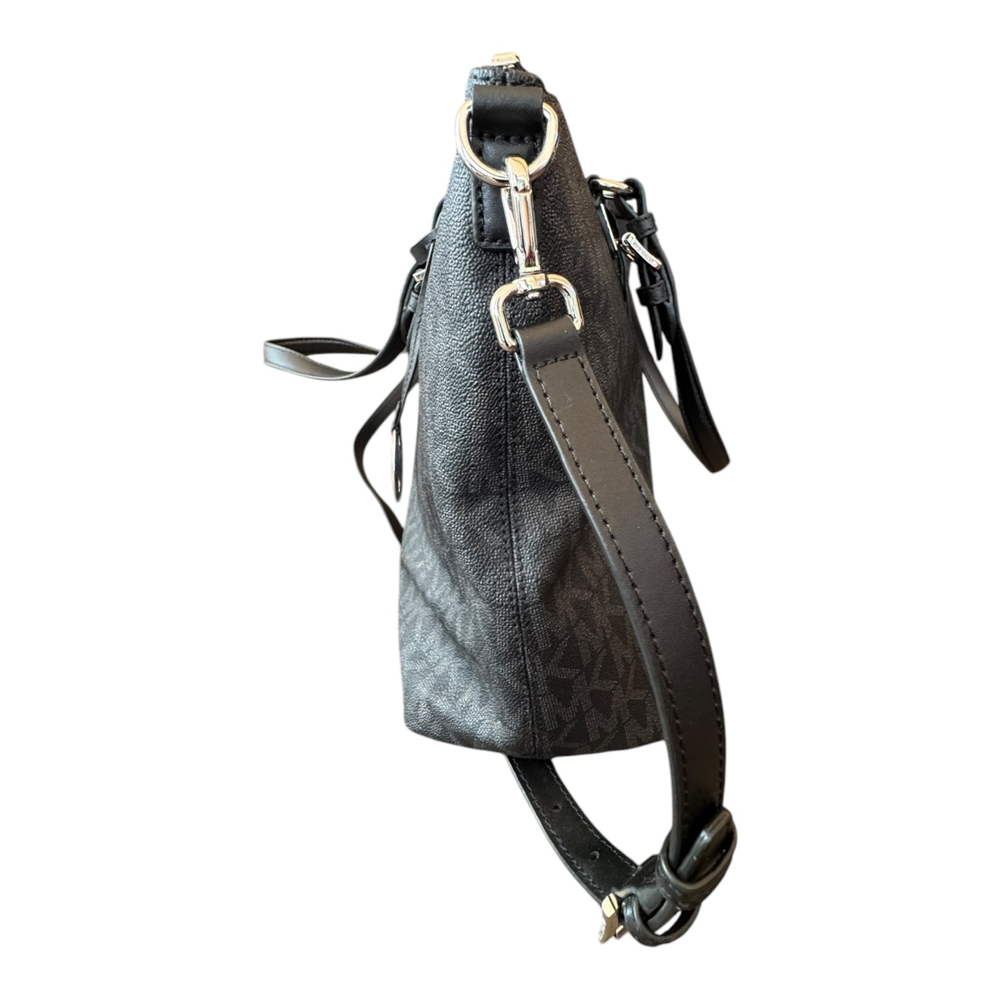 Handbag Designer By Michael Kors In Black & Grey, Size:Large