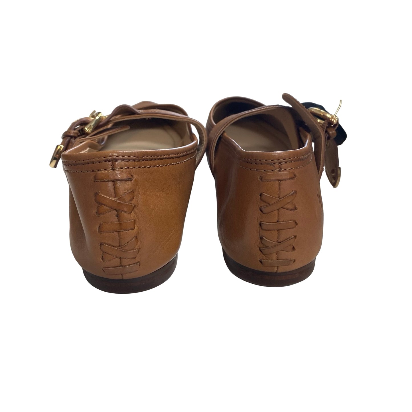 Shoes Flats By Frye In Brown, Size:10