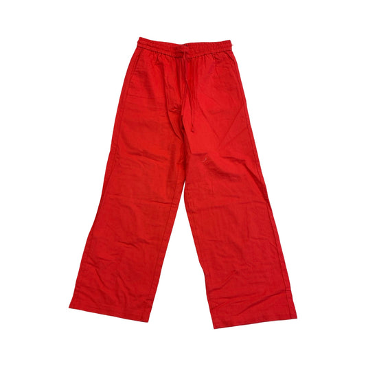 Pants Wide Leg By J. Crew In Red, Size:6