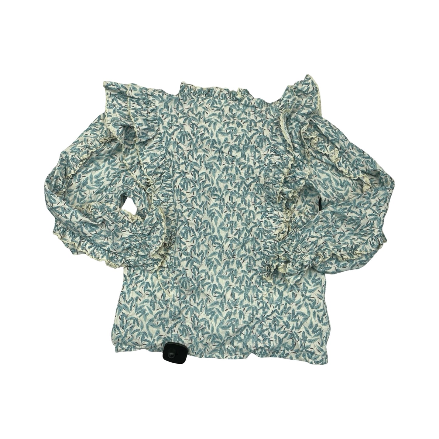 Top Ls By Cmb In Blue & White, Size:Xs