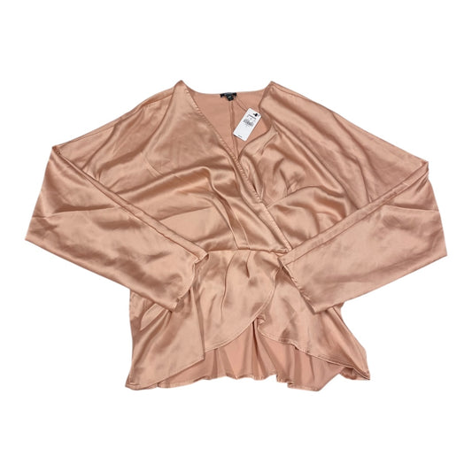 Top Ls By Express In Peach, Size:L