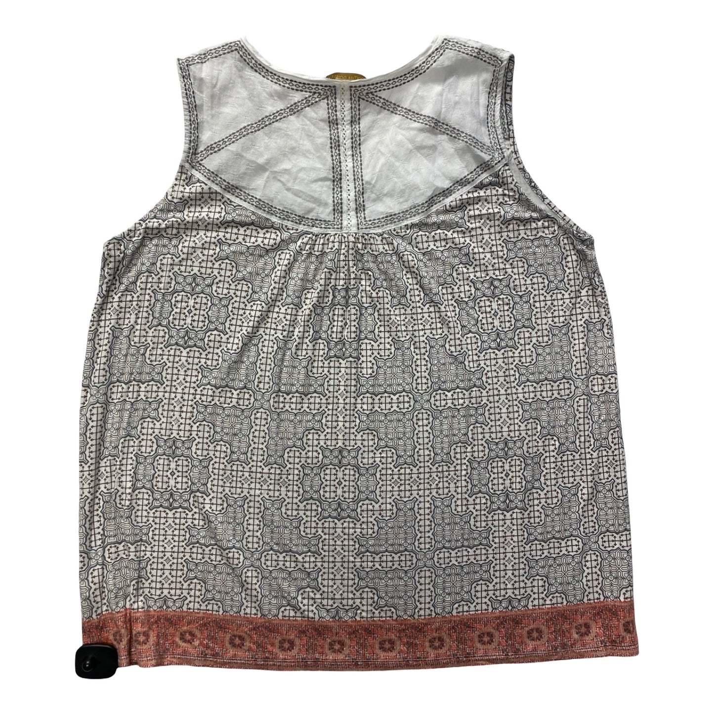 Top Sleeveless By Cynthia Rowley In Multi, Size:2X