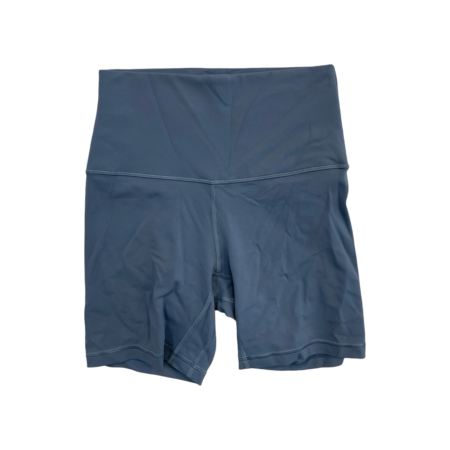 Athletic Shorts By Lululemon In Blue, Size:4