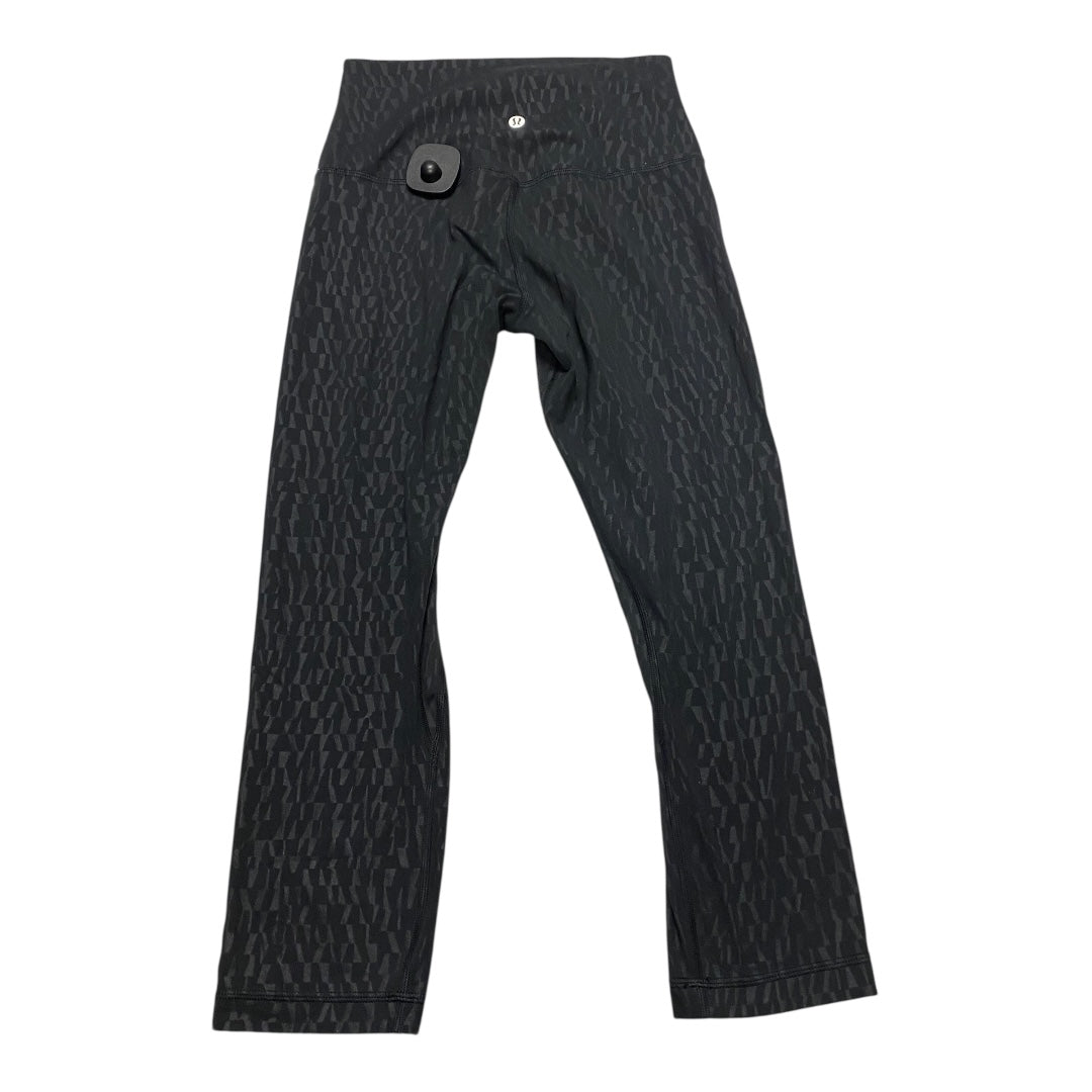 Athletic Leggings By Lululemon In Black, Size:6