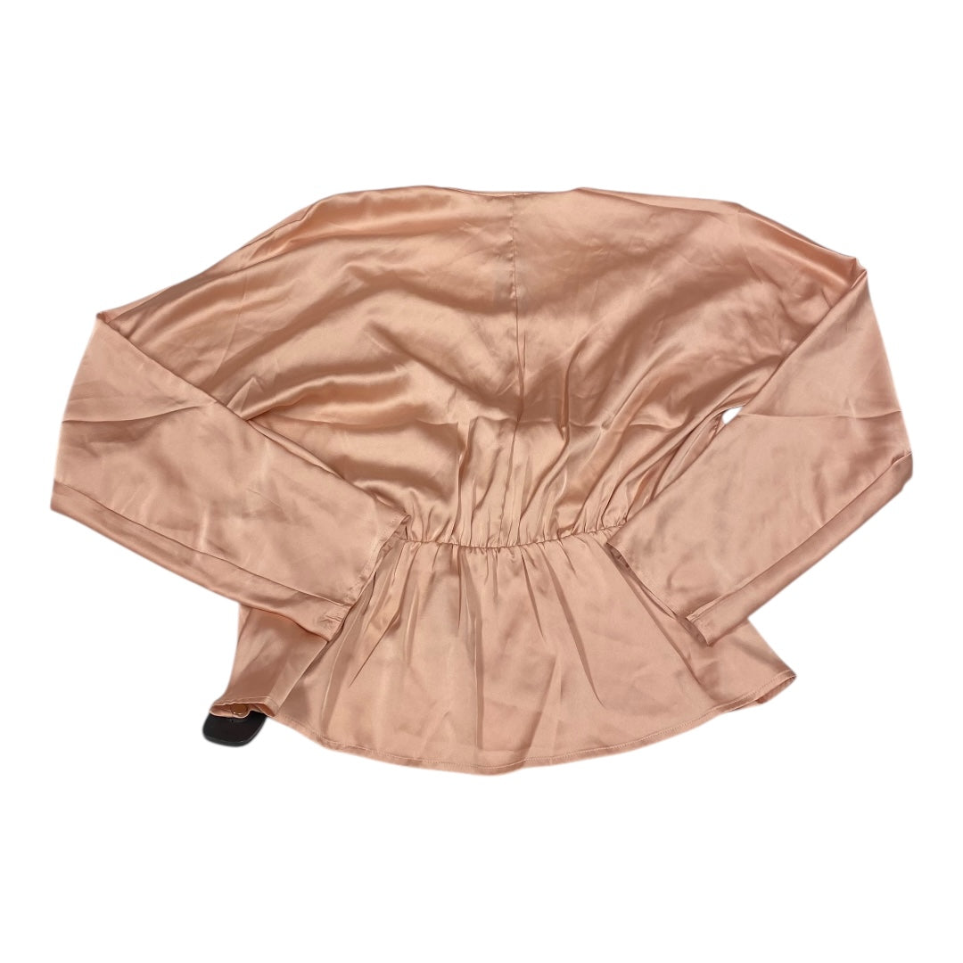 Top Ls By Express In Peach, Size:L
