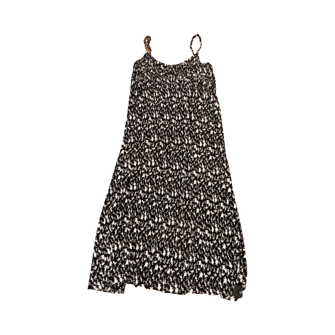 Dress Casual Maxi By Asos In Black & White, Size:4X