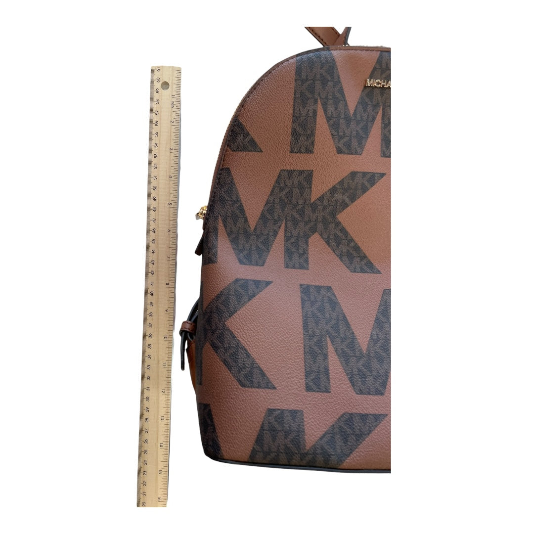 Backpack Designer By Michael Kors In Brown, Size:Medium
