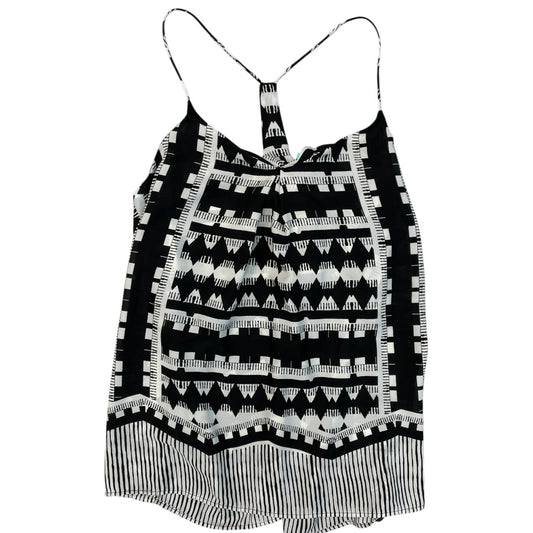 Top Sleeveless By VERSE In Black & White, Size:Xxl