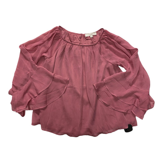 Top Ls By Loft In Pink, Size:S