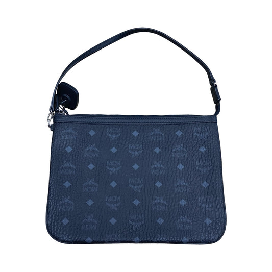 Handbag Luxury Designer By Mcm In Black, Size:Medium