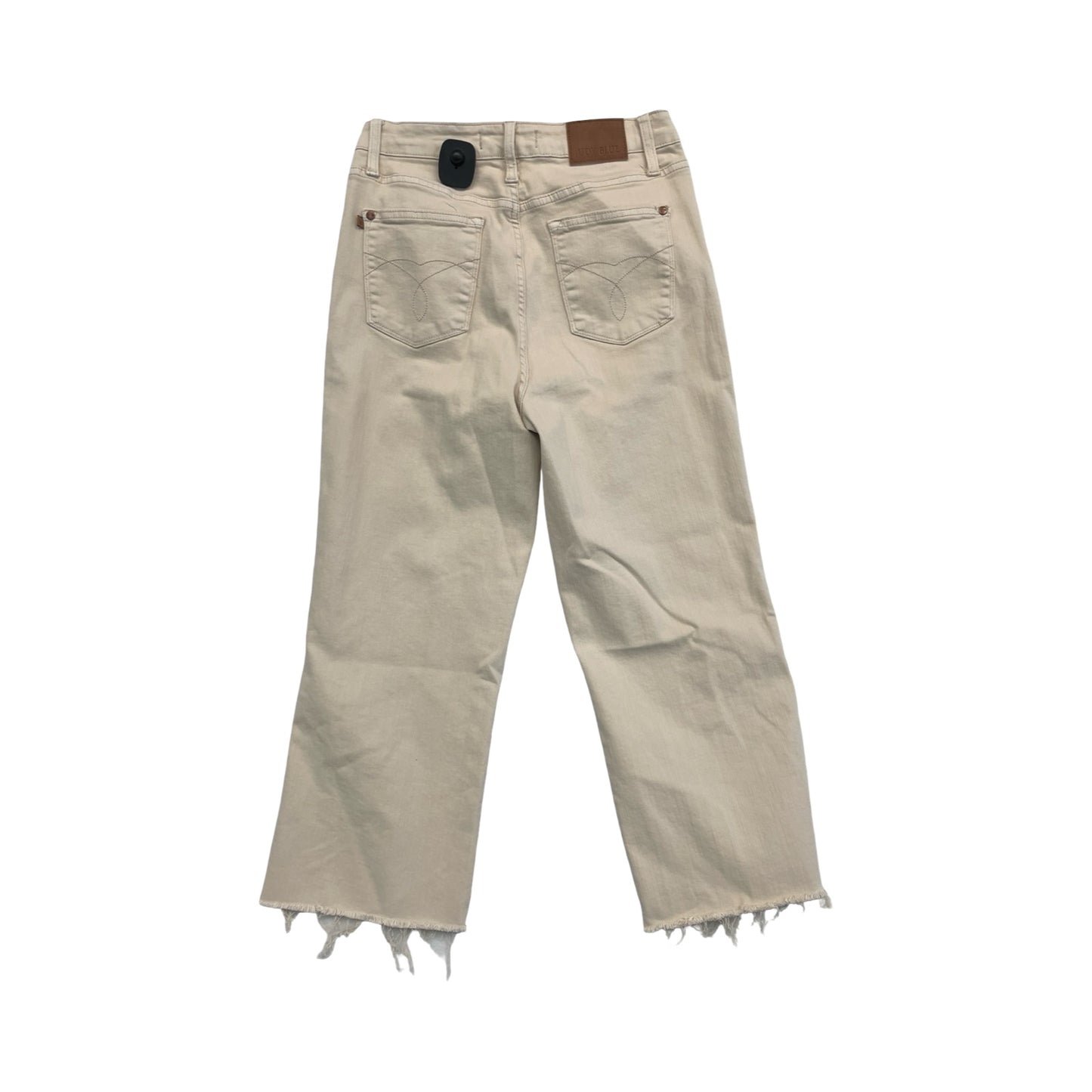Jeans Straight By Judy Blue In Tan Denim, Size:8