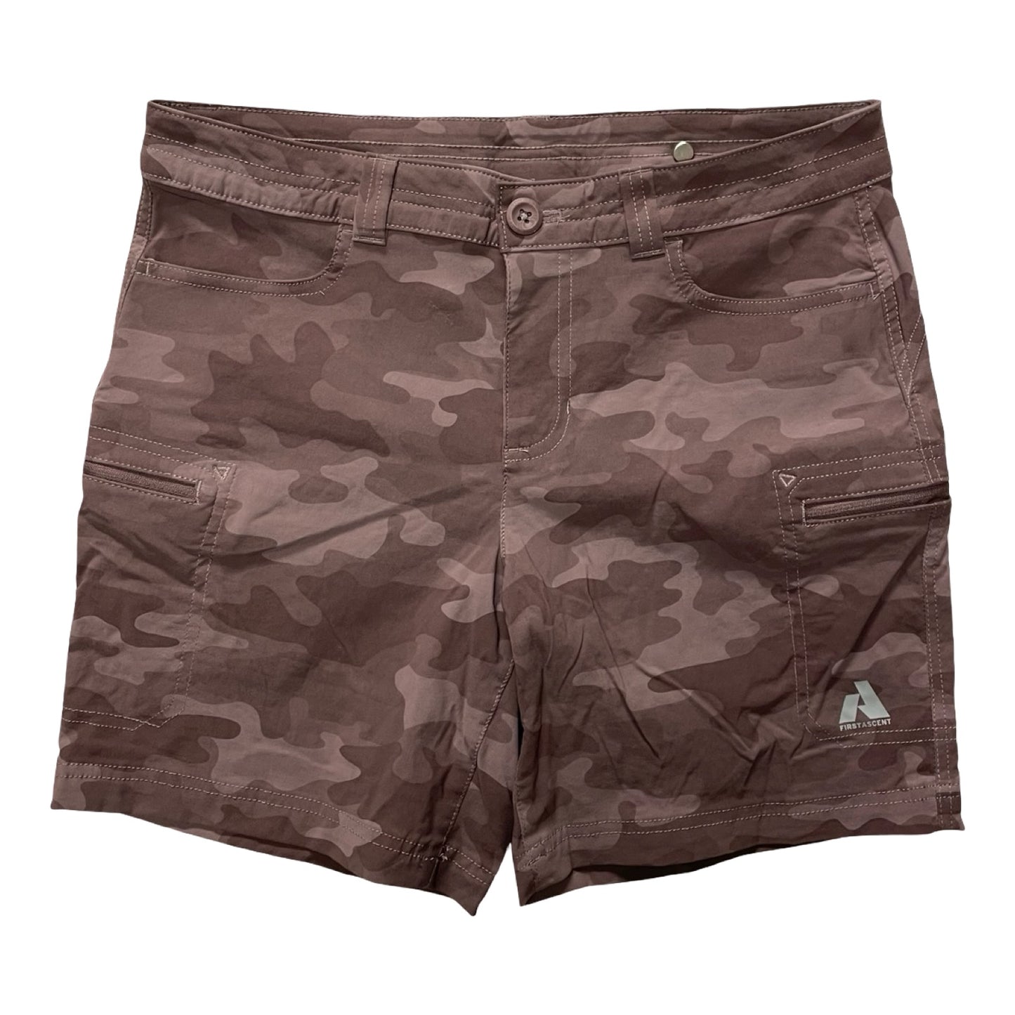 Athletic Shorts By Eddie Bauer In Purple, Size:8