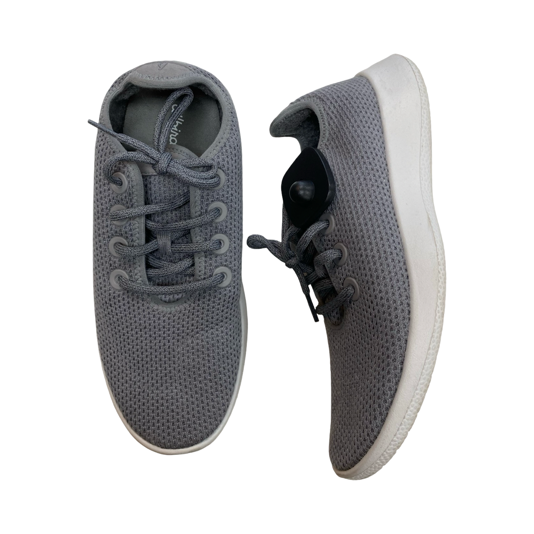 Shoes Athletic By Allbirds In Grey & White, Size:8