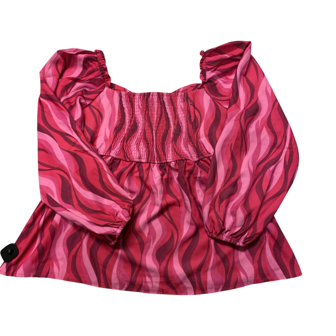 Top Ls By Cmc In Pink, Size:2X