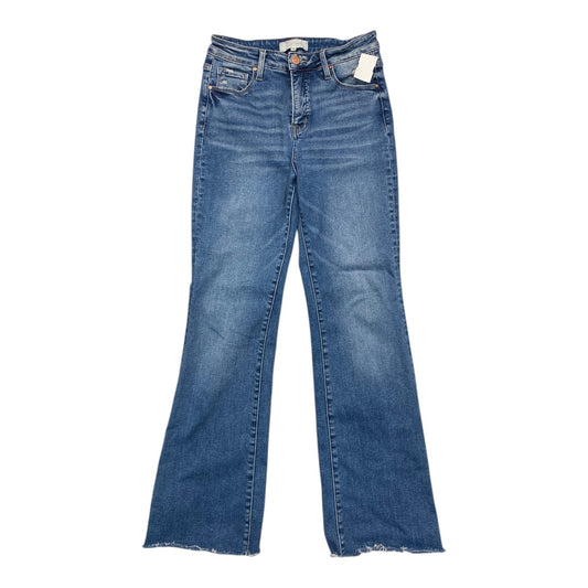 Jeans Straight By Risen In Blue Denim, Size:6