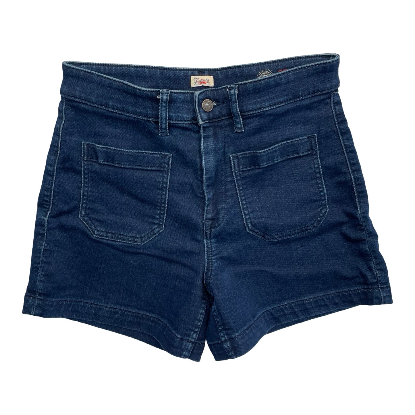 Shorts By Faherty In Blue Denim, Size:4