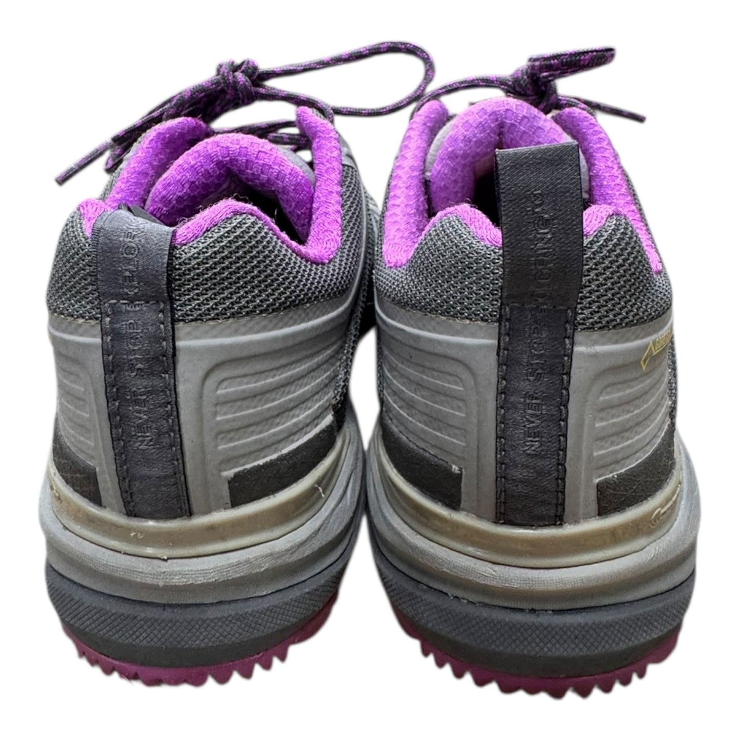 Shoes Hiking By The North Face In Grey & Purple, Size:8