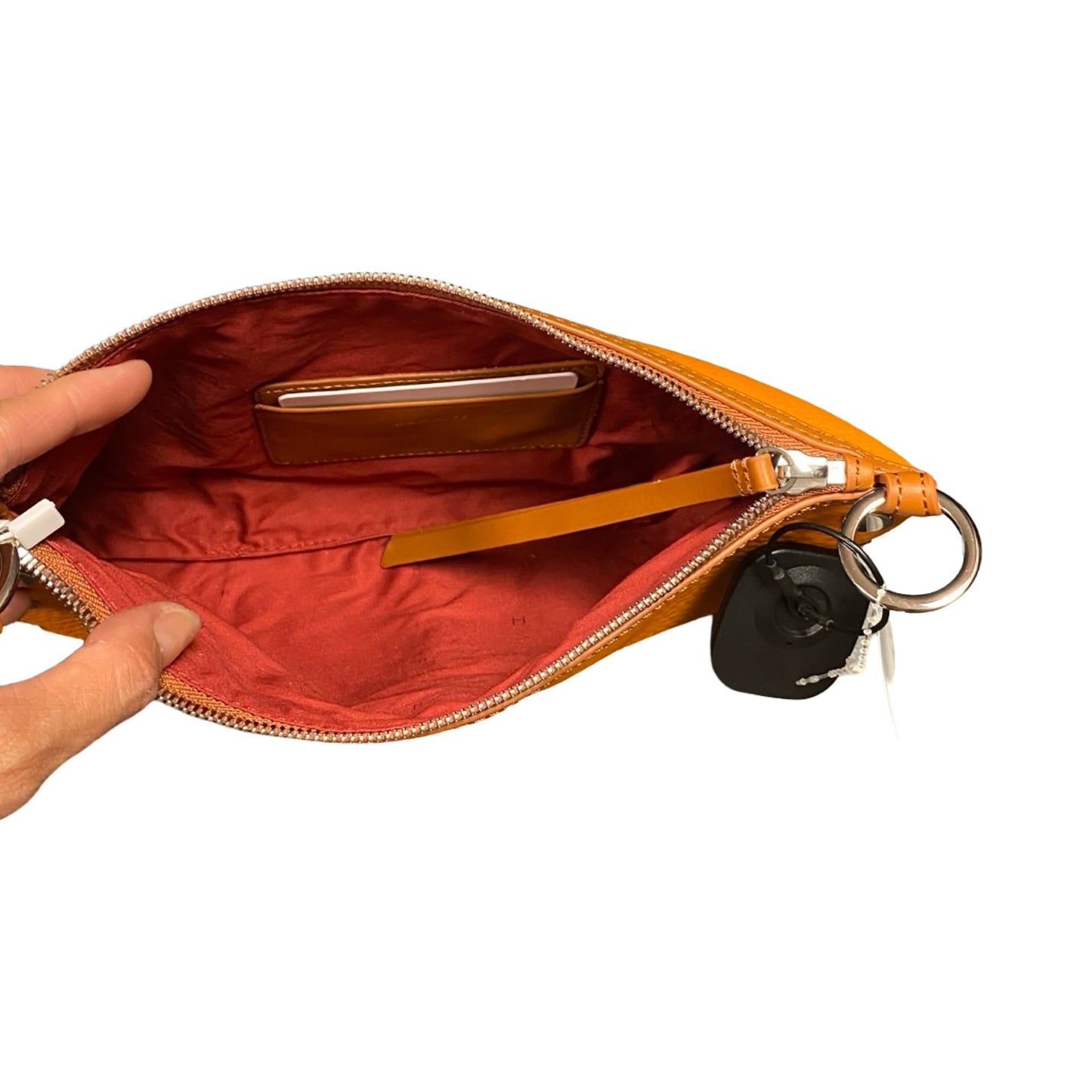 Handbag Designer By Hammitt In Orange, Size:Medium