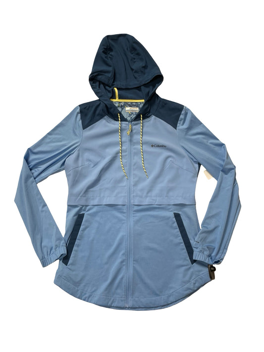 Athletic Jacket By Columbia In Blue, Size:S