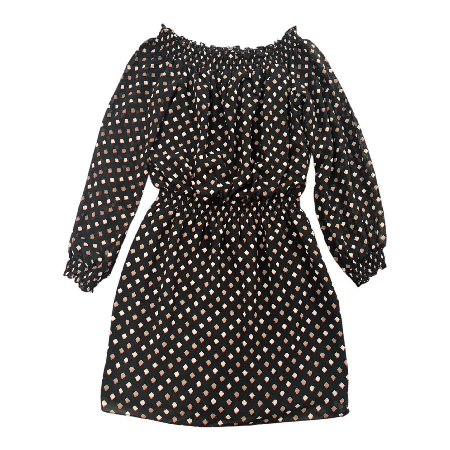 Dress Casual Midi By White House Black Market In Multi, Size:S