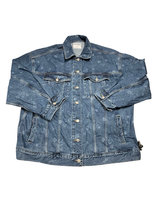 Blazer By Old Navy In Blue Denim, Size:Xl