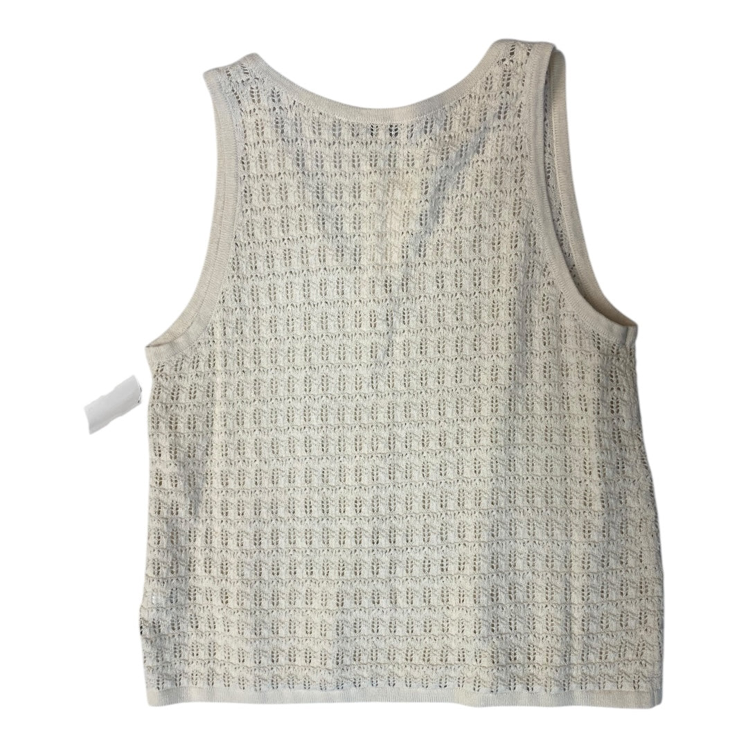 Top Sleeveless By Z Supply In Cream, Size:M