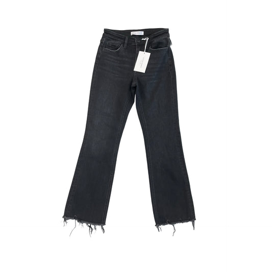 Jeans Straight By Flying Monkey In Black Denim, Size:2