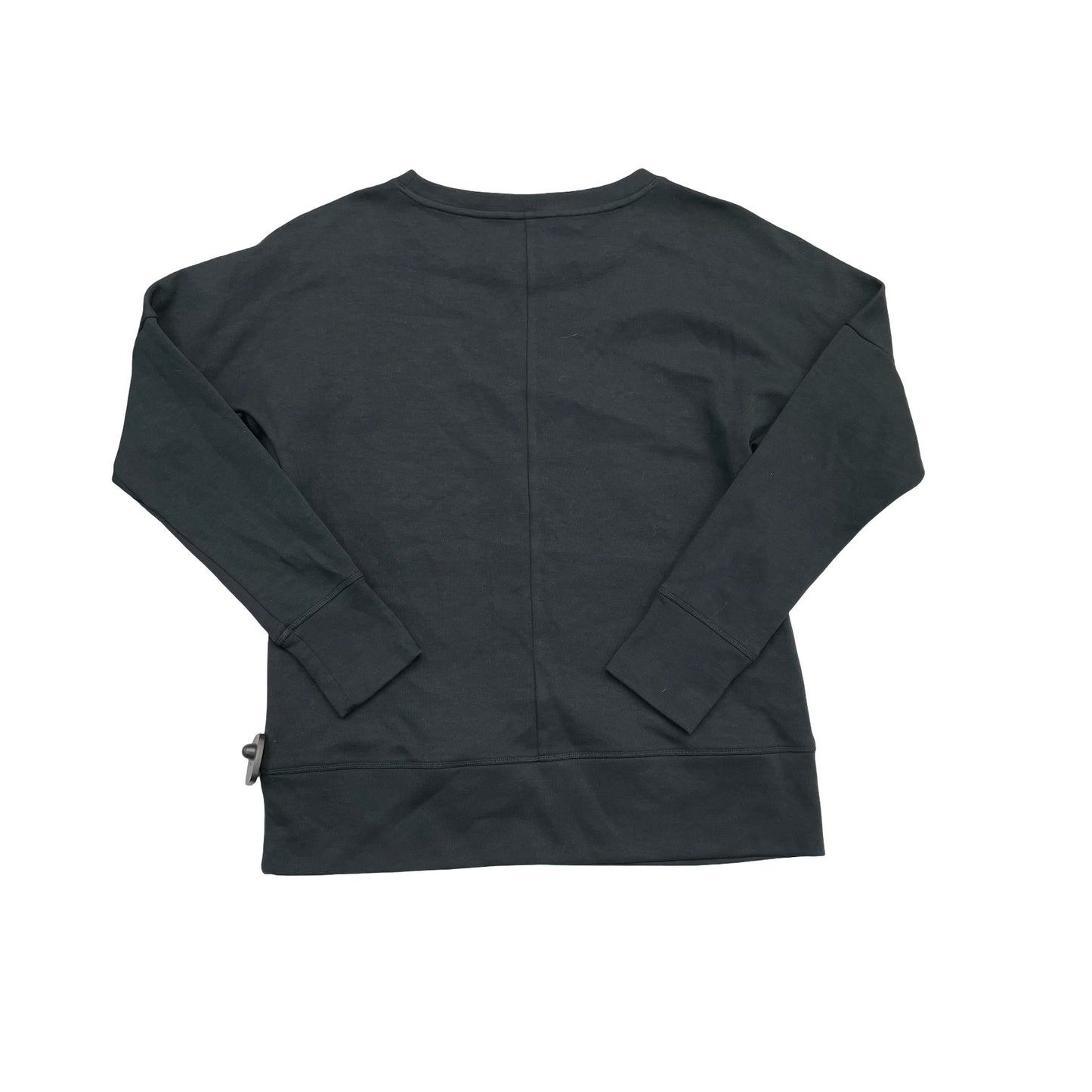 Athletic Sweatshirt Crewneck By Adidas In Black, Size:M