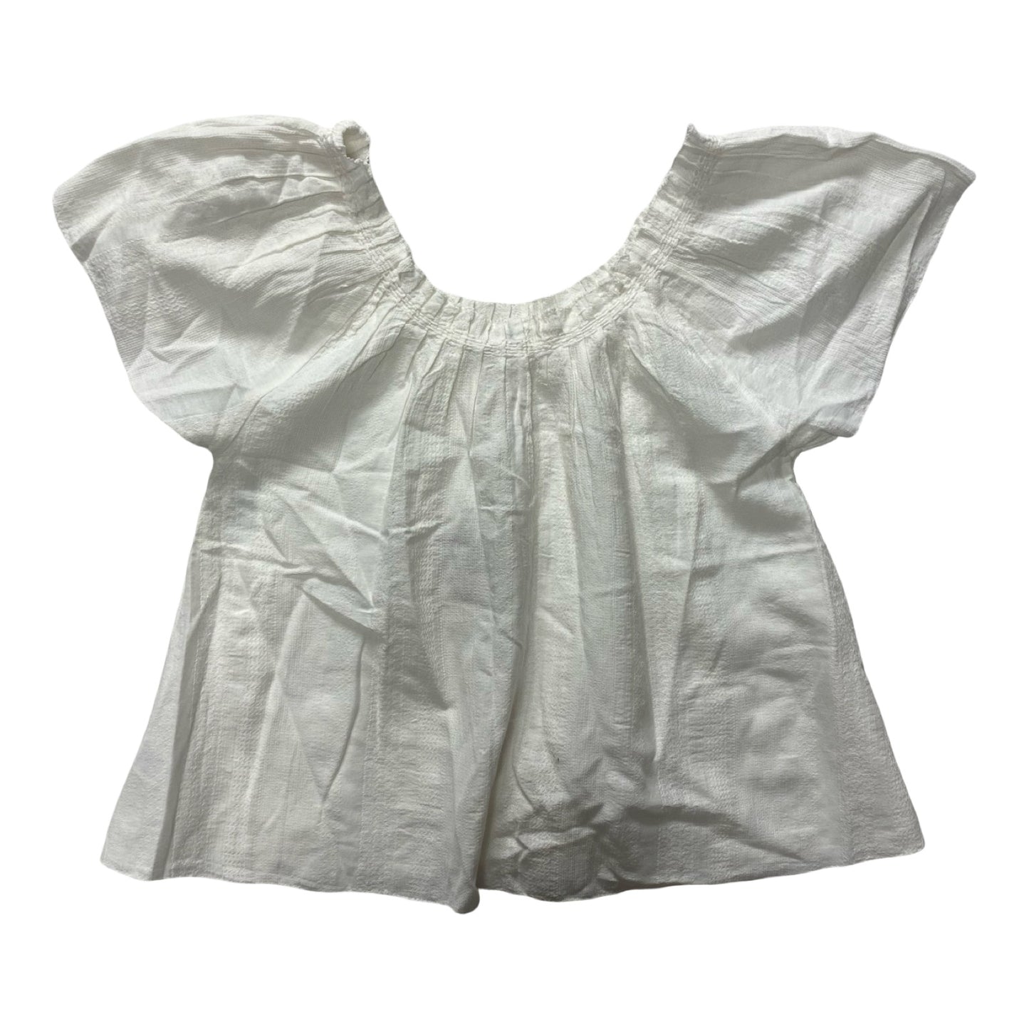 Top Ss By Faherty In Ivory, Size:S