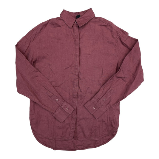 Top Ls By Athleta In Mauve, Size:Xs