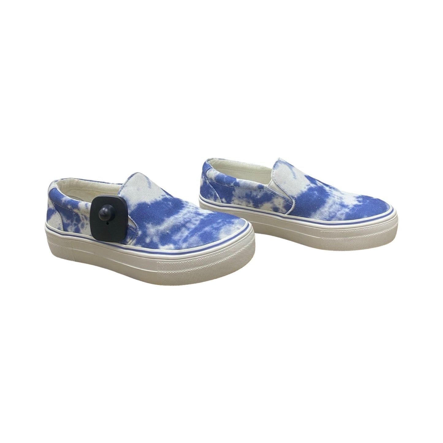 Shoes Sneakers By Steve Madden In Blue & White, Size:6.5
