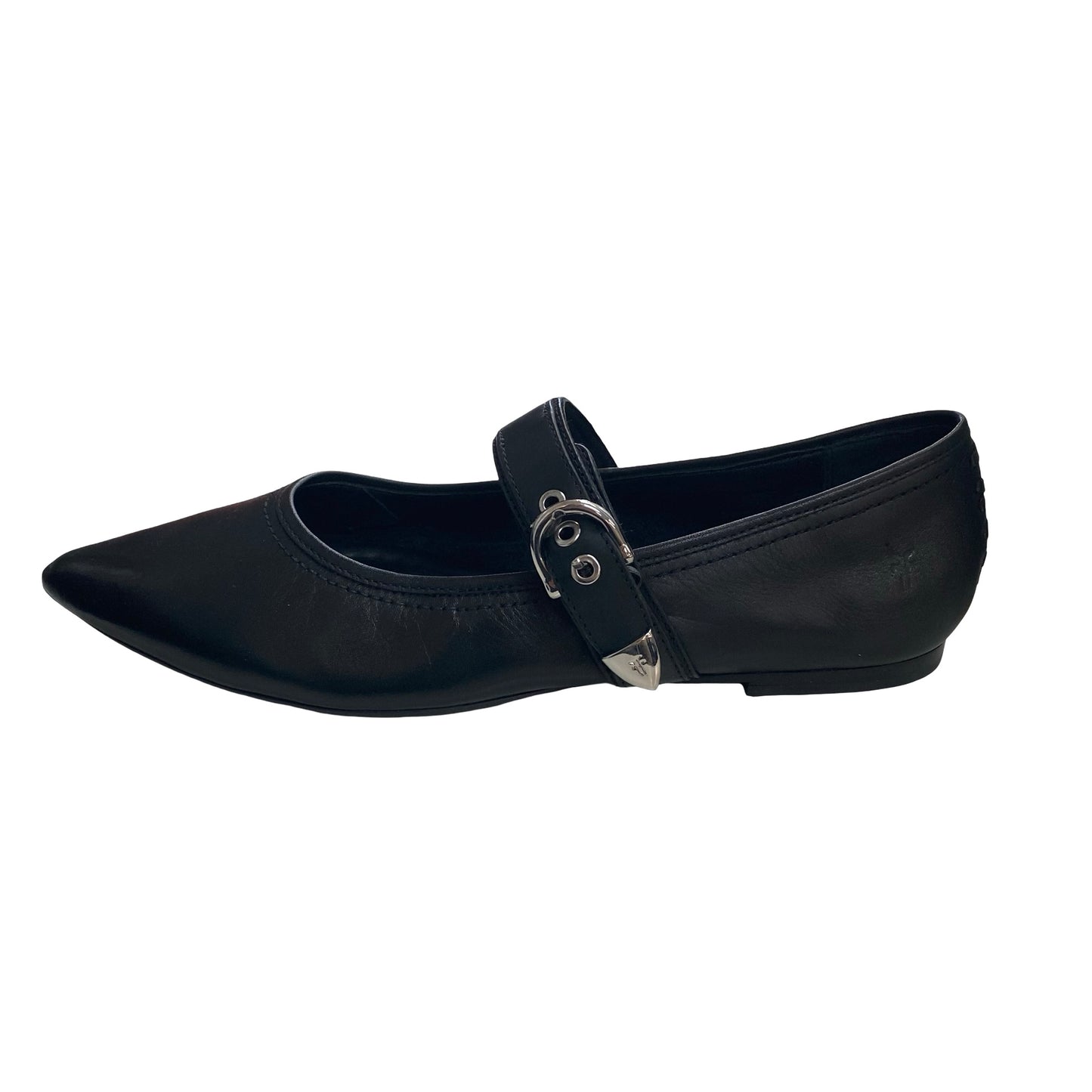 Shoes Flats By Frye In Black, Size:10