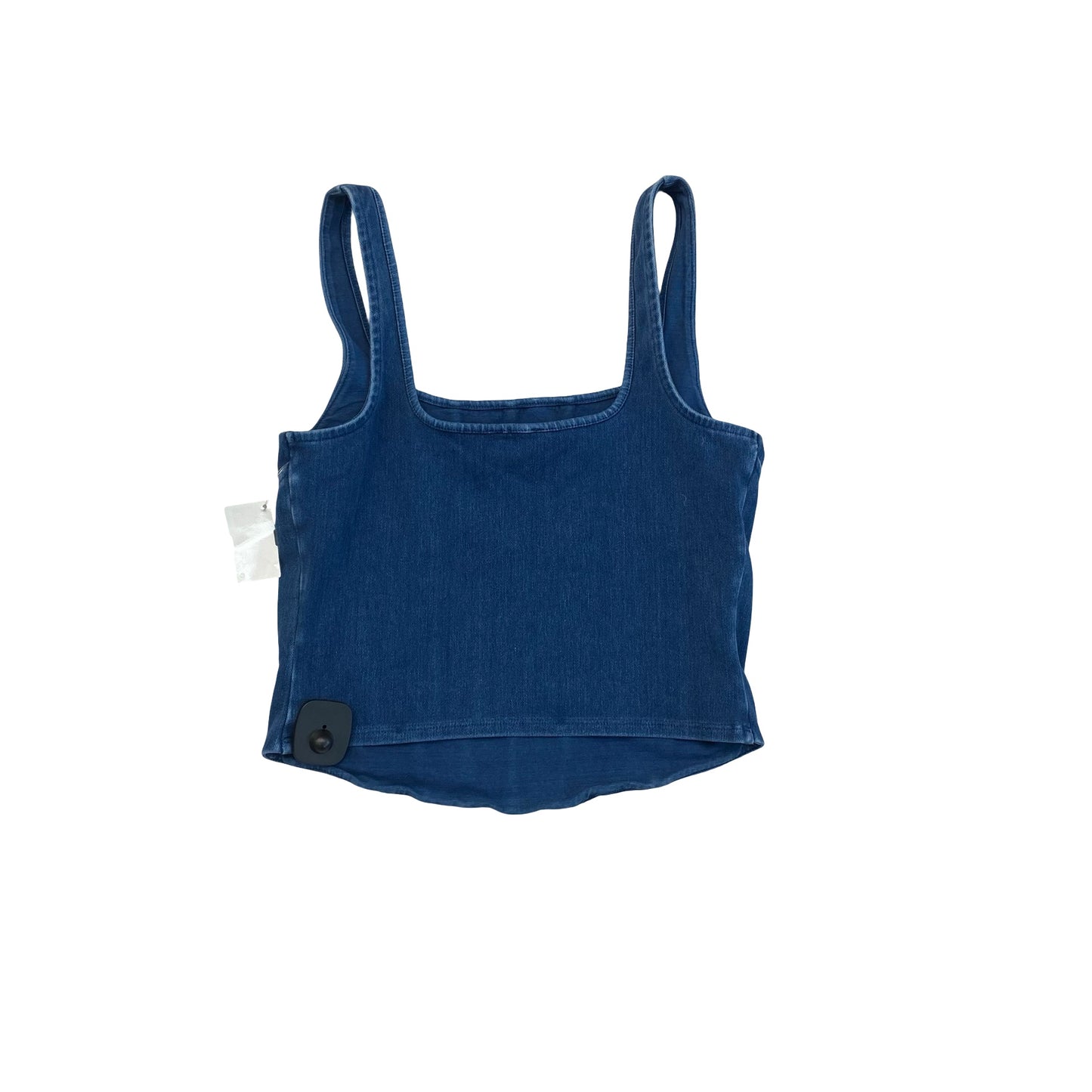 Top Sleeveless By Express In Blue Denim, Size:M