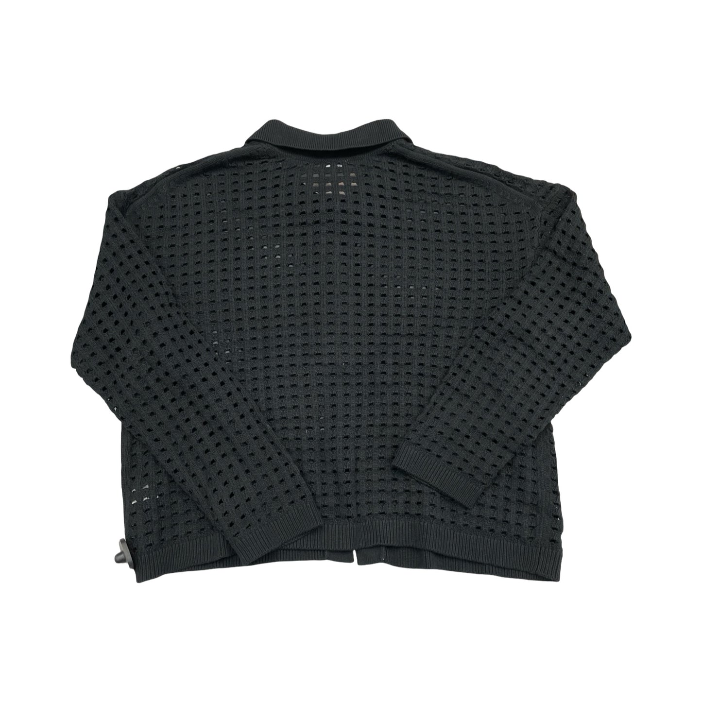 Sweater Cardigan By J. Jill In Black, Size:L