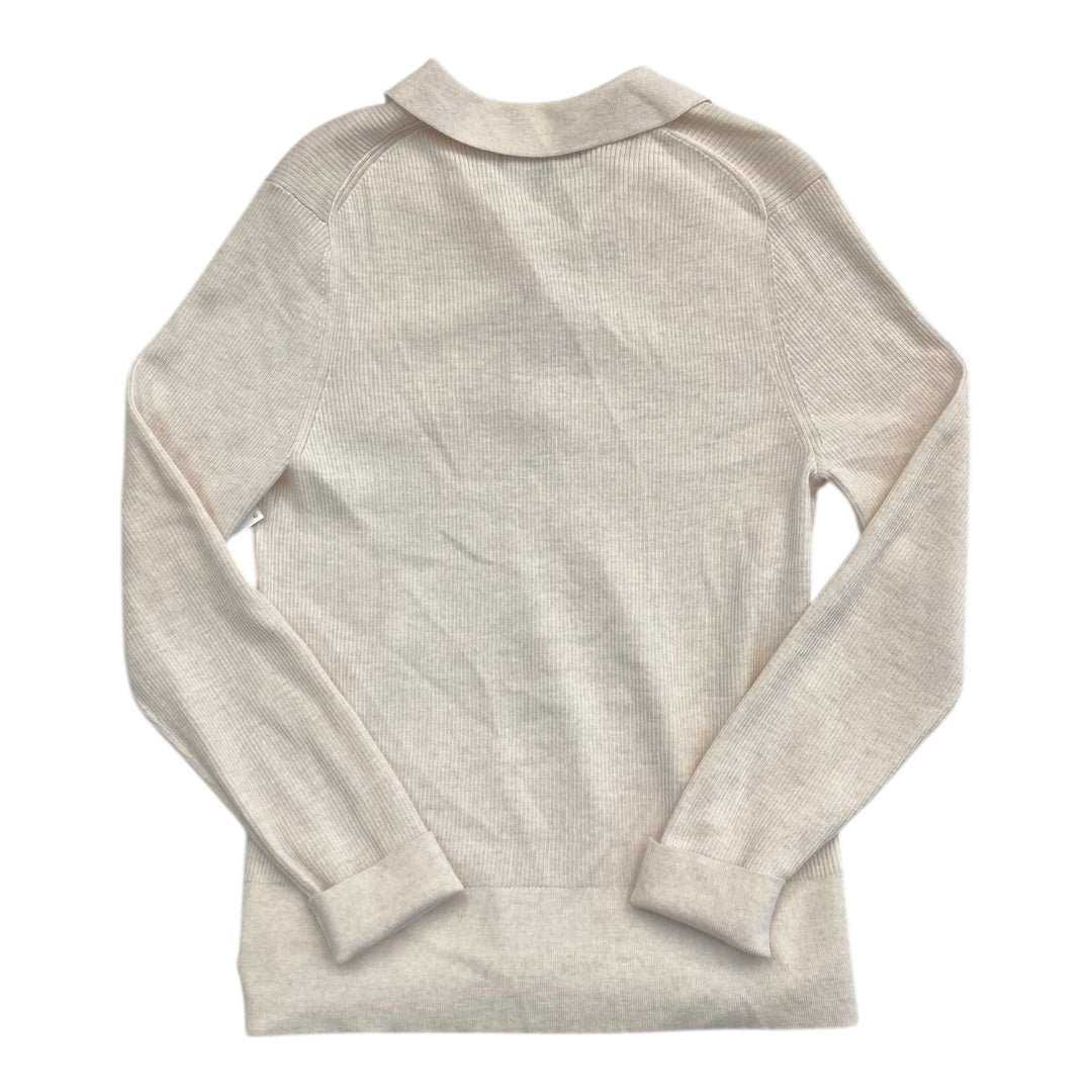 Sweater By Banana Republic In Cream, Size:L