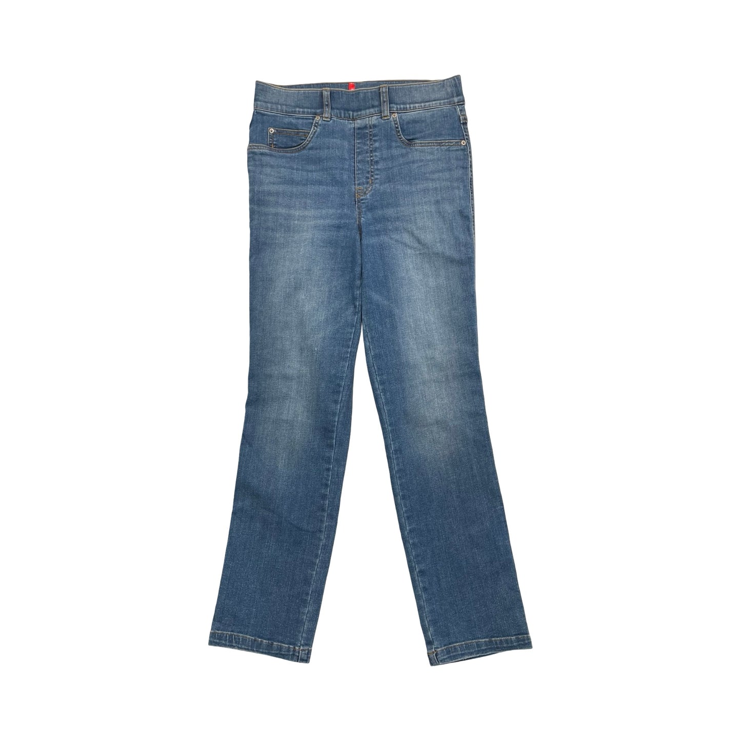 Jeans Straight By Spanx In Blue Denim, Size:S
