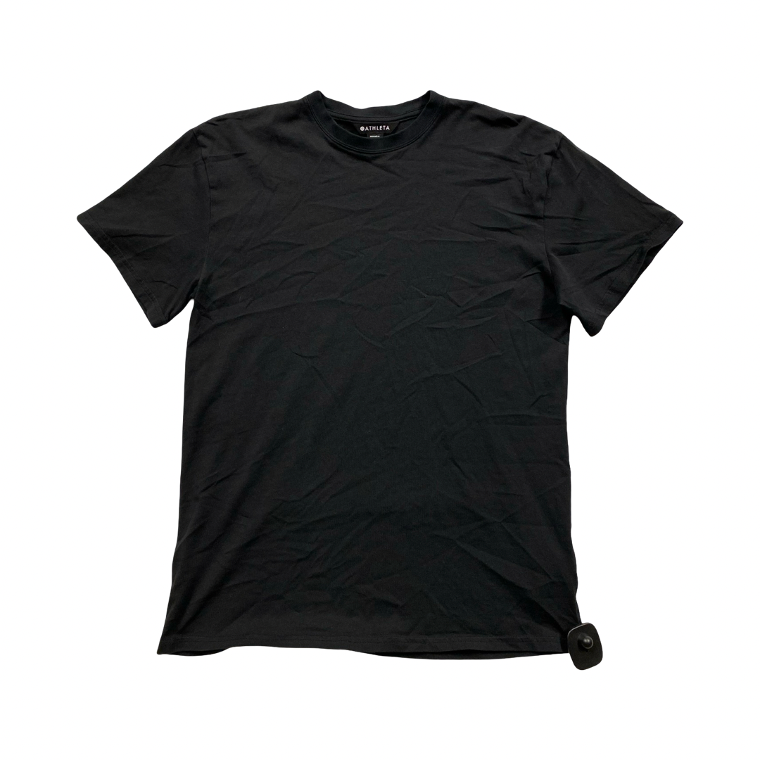 Athletic Top Ss By Athleta In Black, Size:S