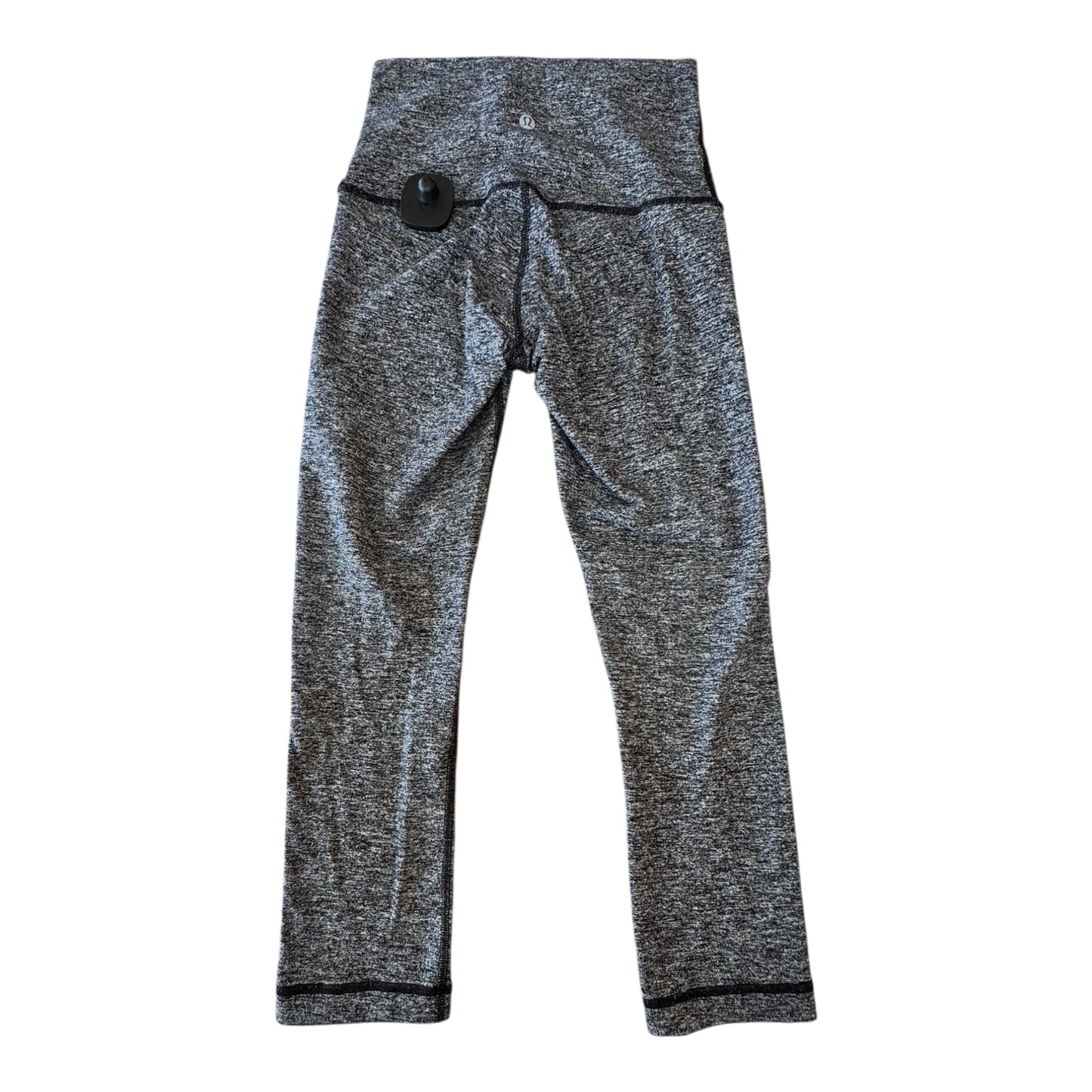 Athletic Leggings By Lululemon In Grey, Size:4