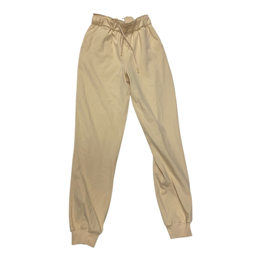 Athletic Pants By Lululemon In Yellow, Size:2