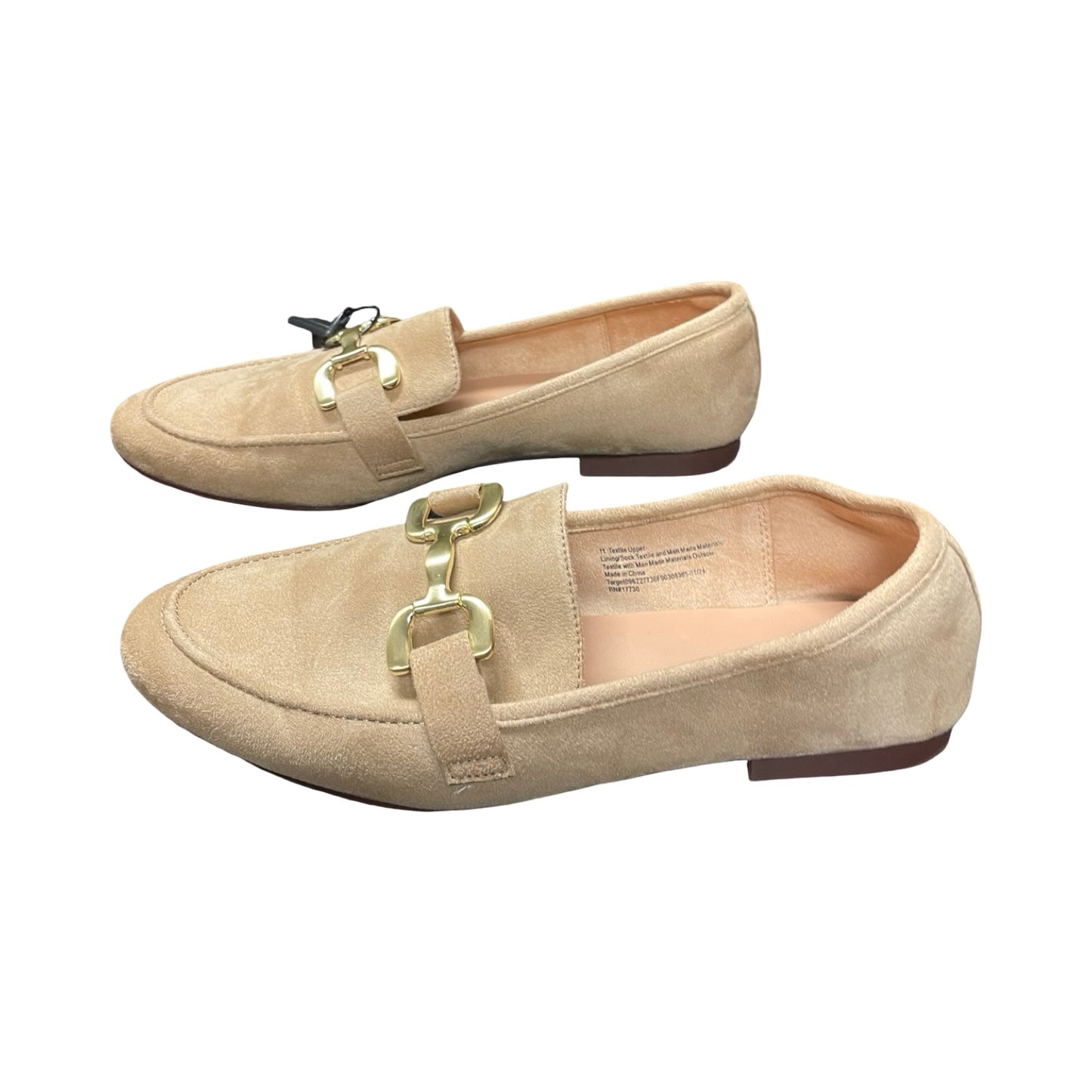 Shoes Flats By A New Day In Beige, Size:11