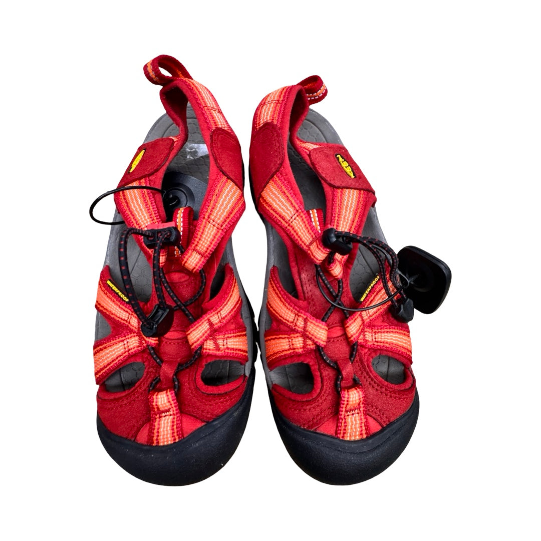 Sandals Flats By Keen In Red, Size:8.5