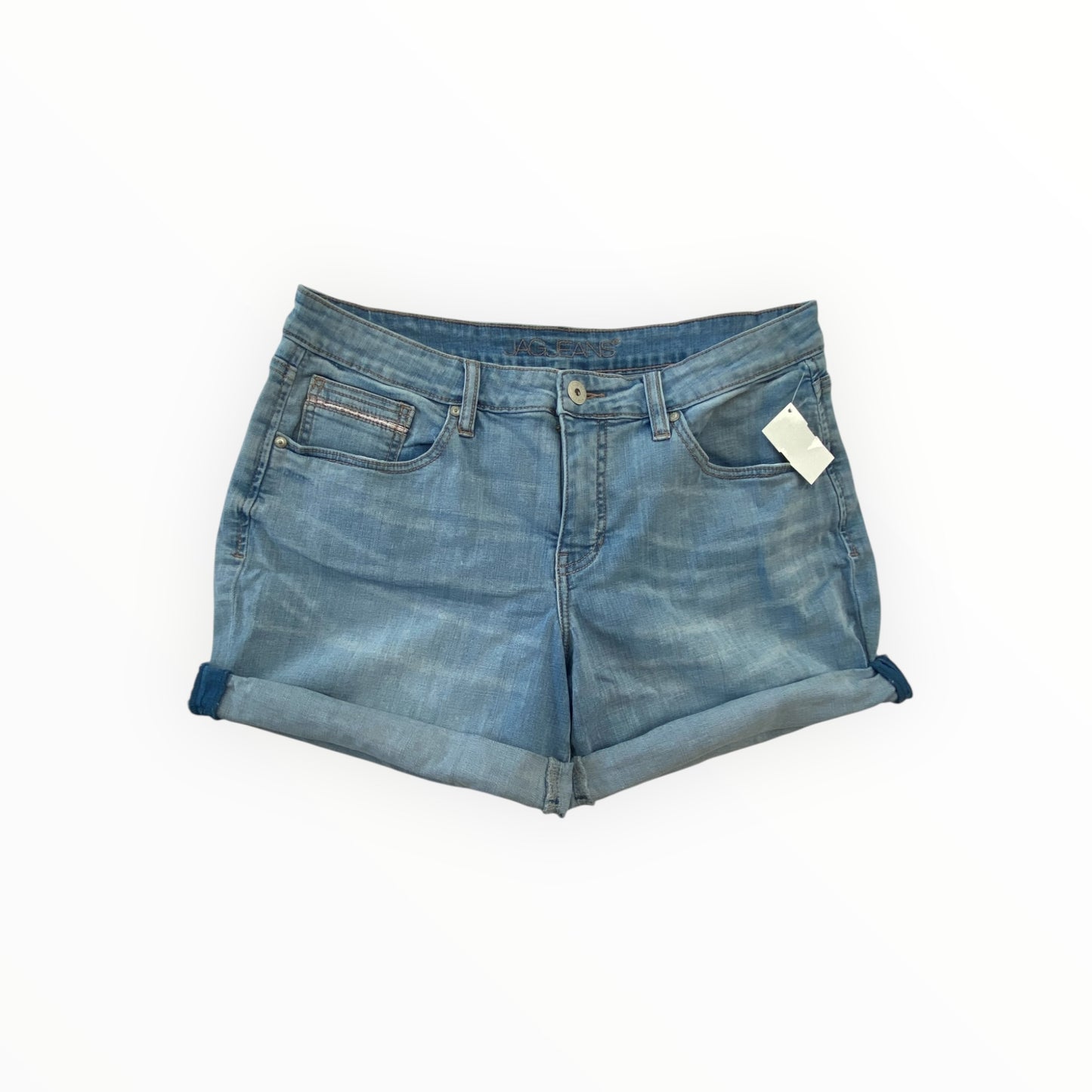 Shorts By Jag In Blue Denim, Size:12