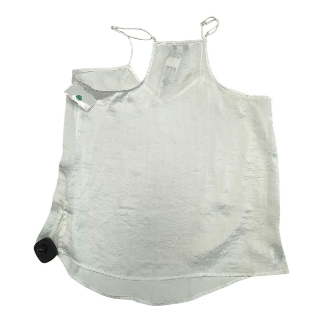 Top Sleeveless By Nine West In White, Size:M