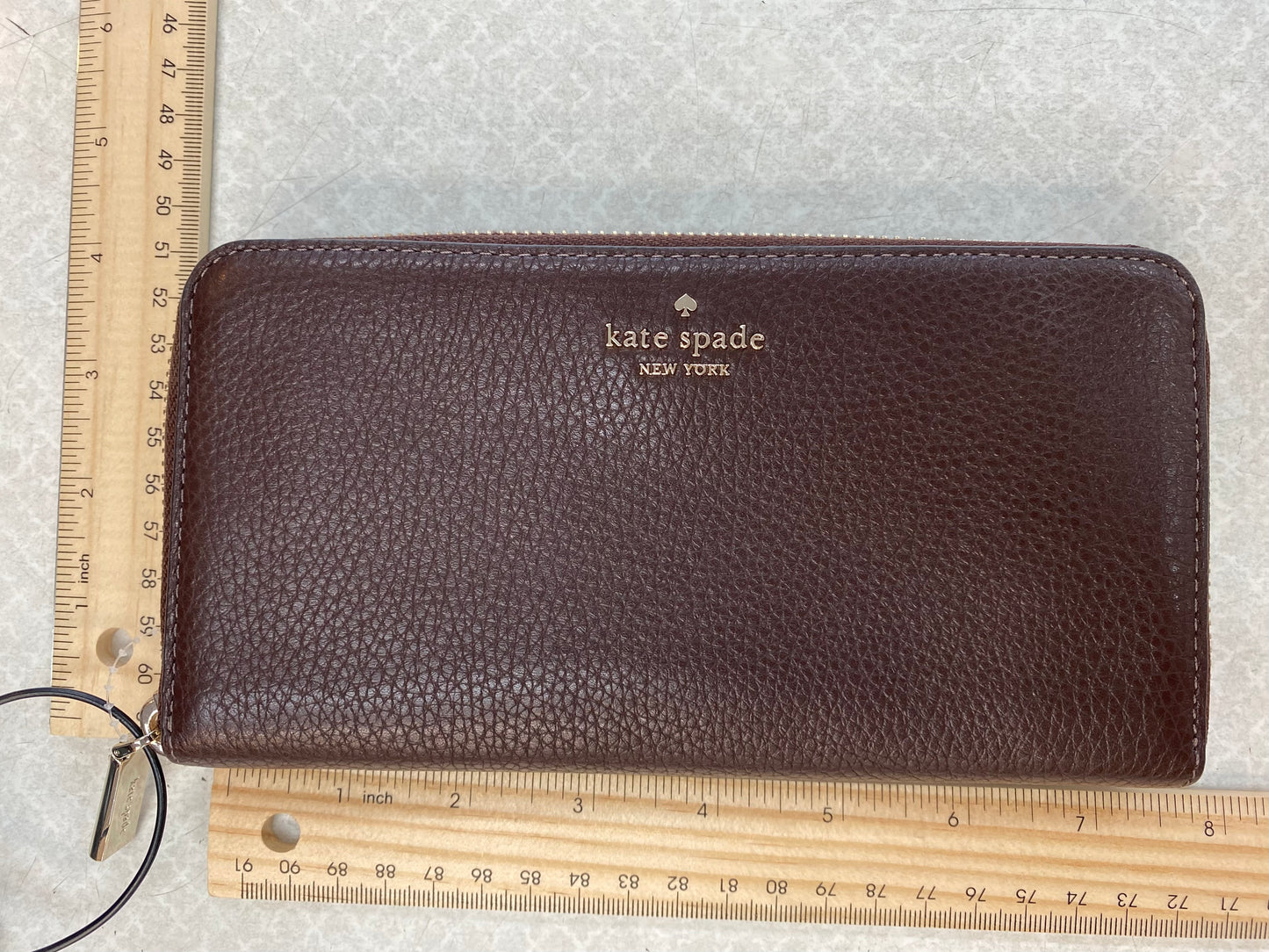 Wallet Designer By Kate Spade In Brown, Size:Large