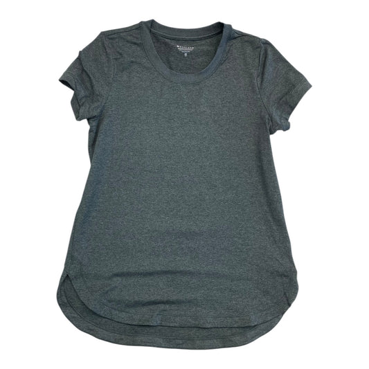 Athletic Top Ss By Athleta In Grey, Size:Xs