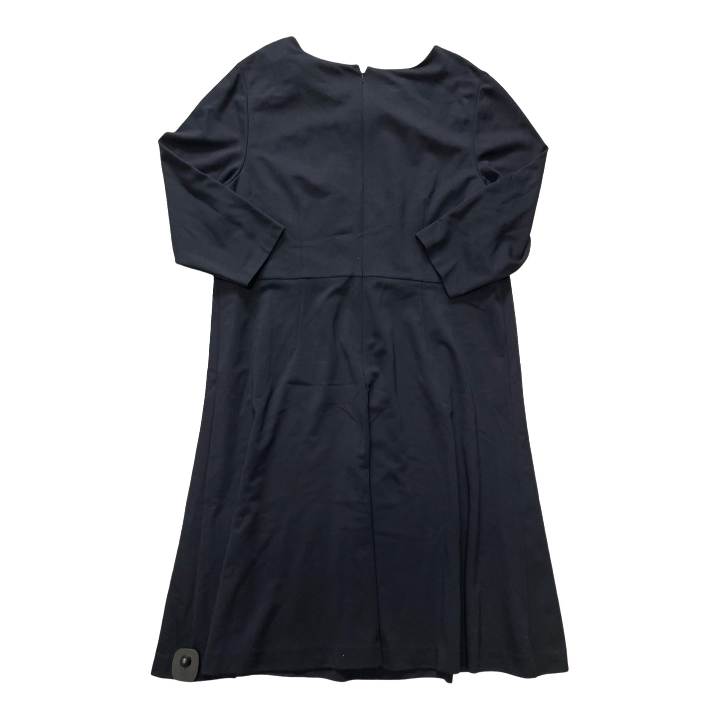 Dress Casual Midi By Talbots In Navy, Size:16