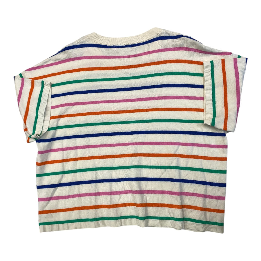 Top Ss By vine and love In Striped Pattern, Size:L