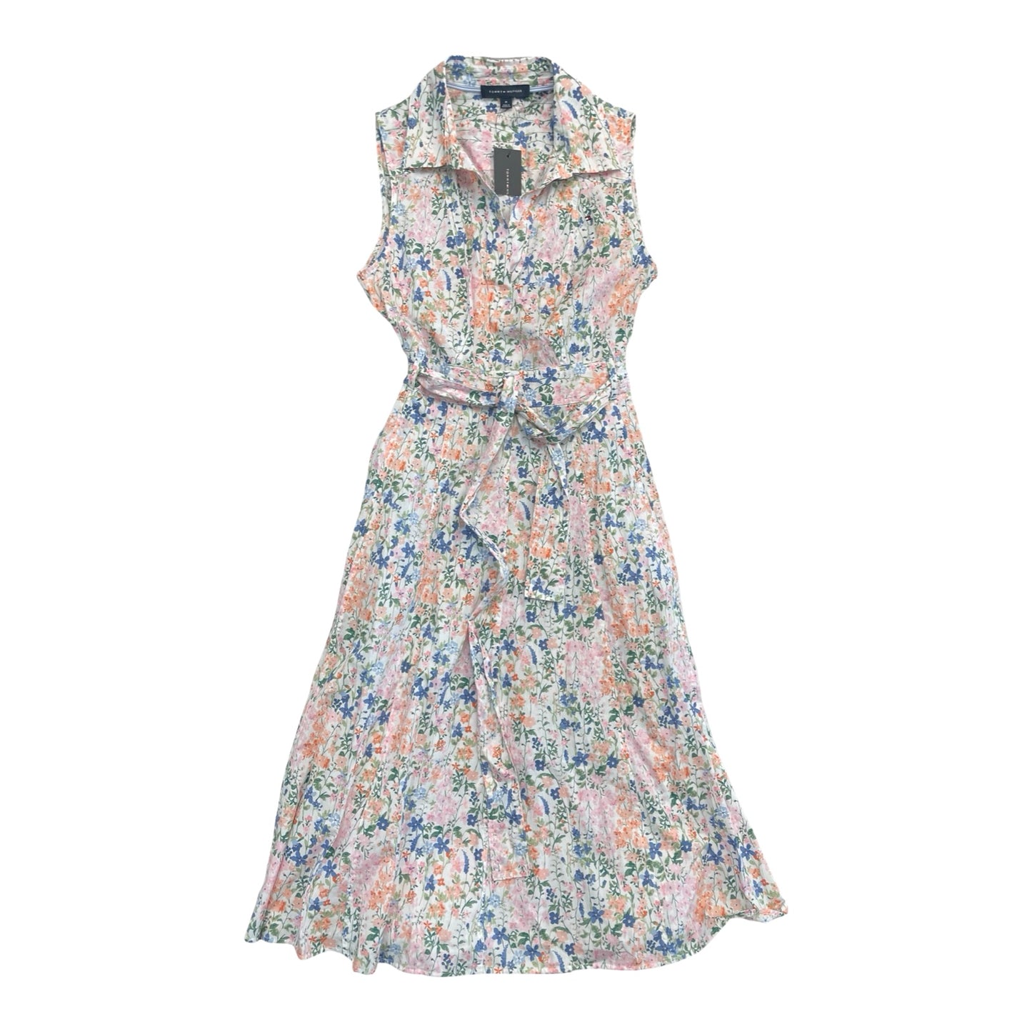 Dress Casual Maxi By Tommy Hilfiger In Floral Print, Size:M